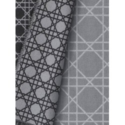 Cannage Jacquard wool scarf