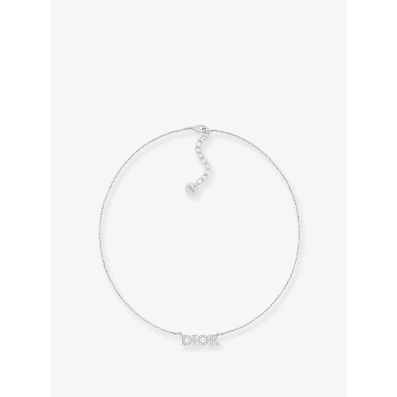 Diorevolution metal necklace with gold finishes