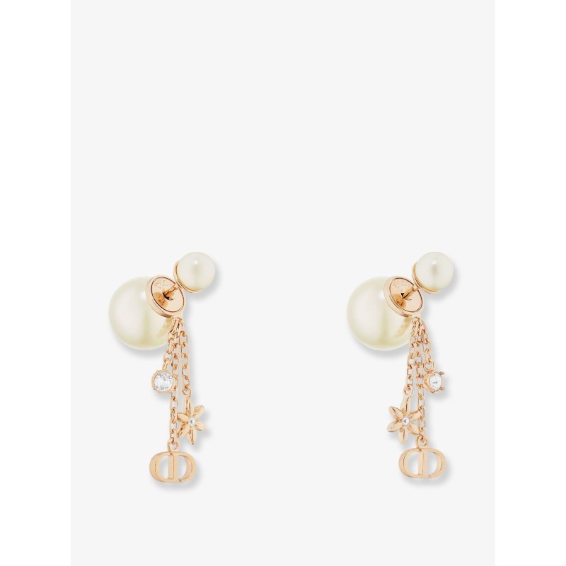 Dior Tribales metal earrings with gold finishes