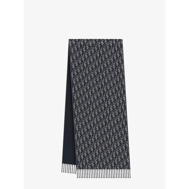 Wool and cashmere scarf