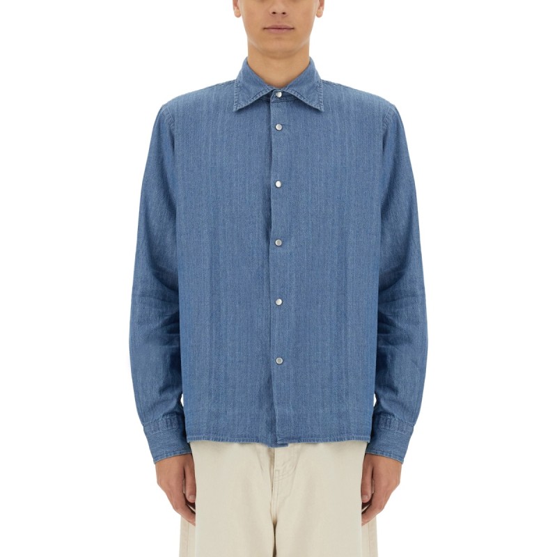 DENIM "WEST" SHIRT