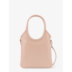 Leather shoulder bag