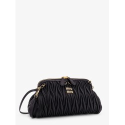 Matelassé leather crossbody bag