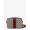 Ophidia GG Supreme Fabric and leather crossbody bag