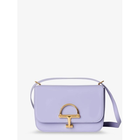 Siena leather shoulder bag with iconic metal Horsebit