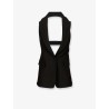 Wool blend vest
