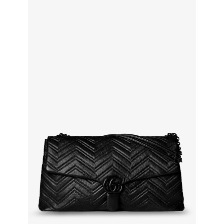 Matelassé leather GG Marmont shoulder bag