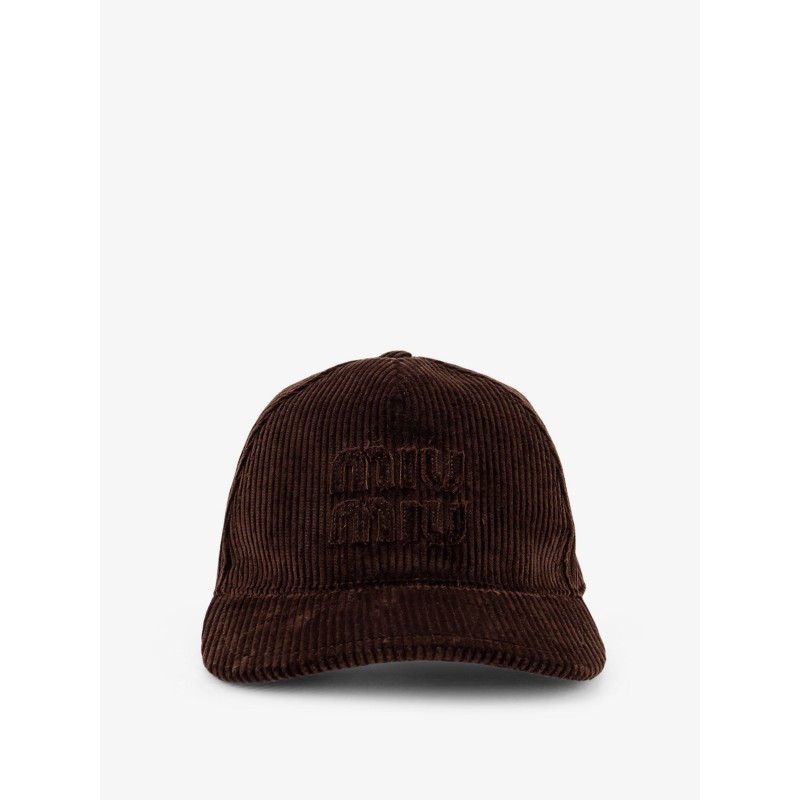 Corduroy baseball hat