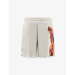 Technical fabric bermuda shorts
