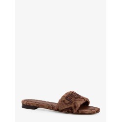Fendi Sunshinew velvet slide