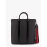 Gg supreme fabric shopping bag with shoulder strap