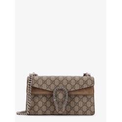 Dionysus Medium Supreme GG fabric and suede shoulder bag