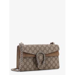 Dionysus Medium Supreme GG fabric and suede shoulder bag