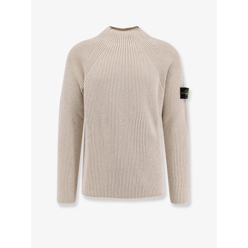 Certified virgin wool and cotton sweater