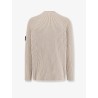 Certified virgin wool and cotton sweater