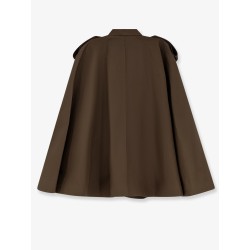 Cotton cape with Traditional Check lining