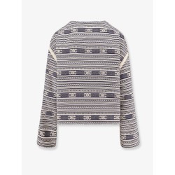 Wool blend blazer with Triomphe motif