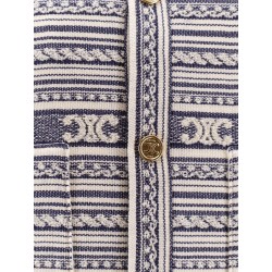 Wool blend blazer with Triomphe motif