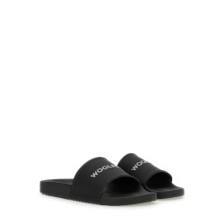 SLIDE SANDAL WITH LOGO