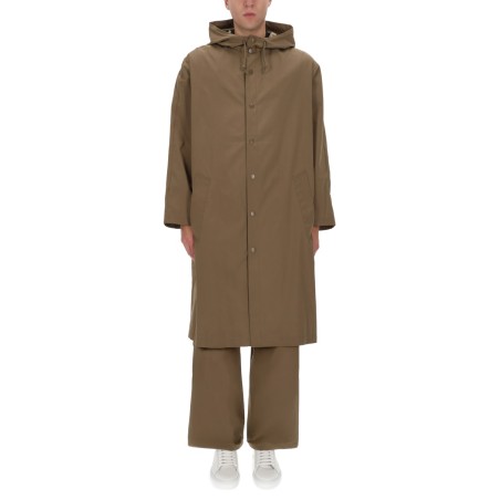 HOODED TRENCH COAT