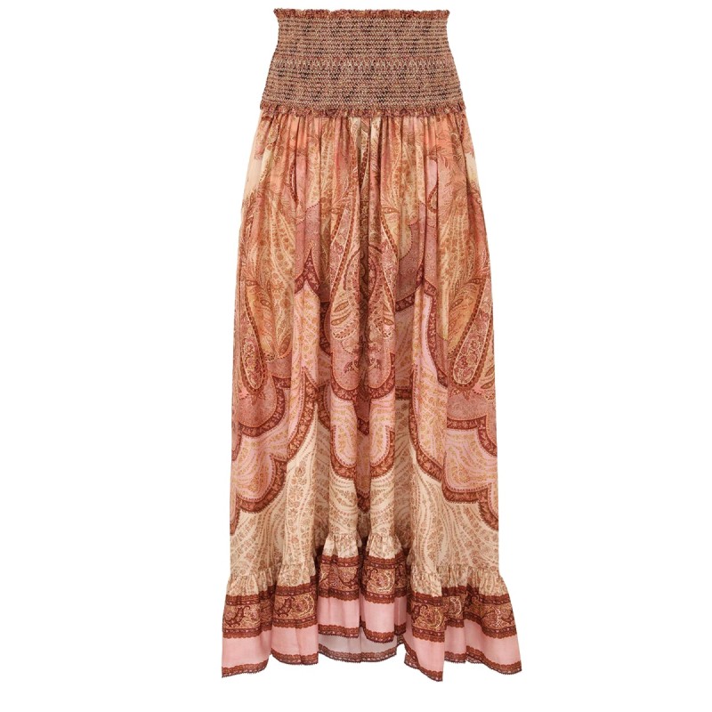 "WANDERLUST" LONG SKIRT