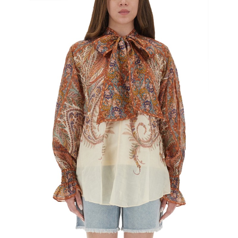 "RHIANNON" BLOUSE WITH BOW