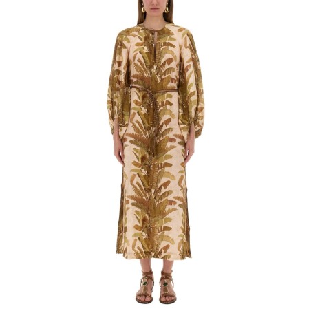 "ASCENSION" MIDI DRESS