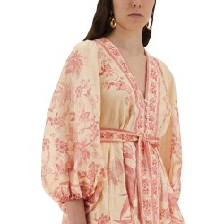 "LUCKY" LOW-CUT MINI DRESS