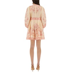 "LUCKY" LOW-CUT MINI DRESS