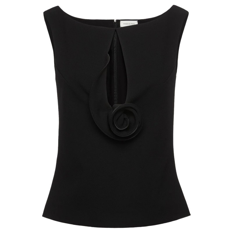 TOP WITH FLOWER DETAIL