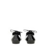 SHINY LEATHER LACE-UP SHOE