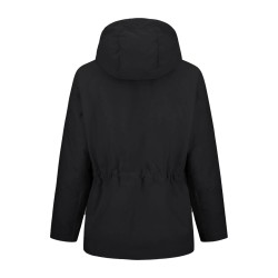 "CRINKLE METALLIC" PARKA