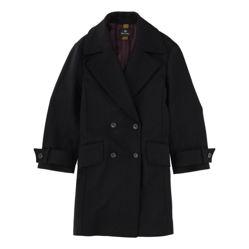 DOUBLE-BREASTED COAT