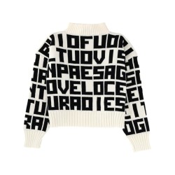 "MSGM X CATERINA FRONGIA" LETTERED SWEATER