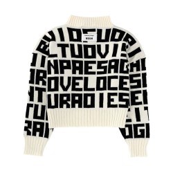 "MSGM X CATERINA FRONGIA" LETTERED SWEATER