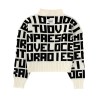 "MSGM X CATERINA FRONGIA" LETTERED SWEATER