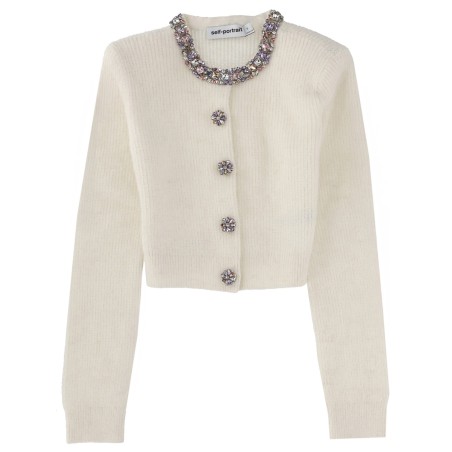 CARDIGAN WITH "DIAMANTÉ" DETAIL