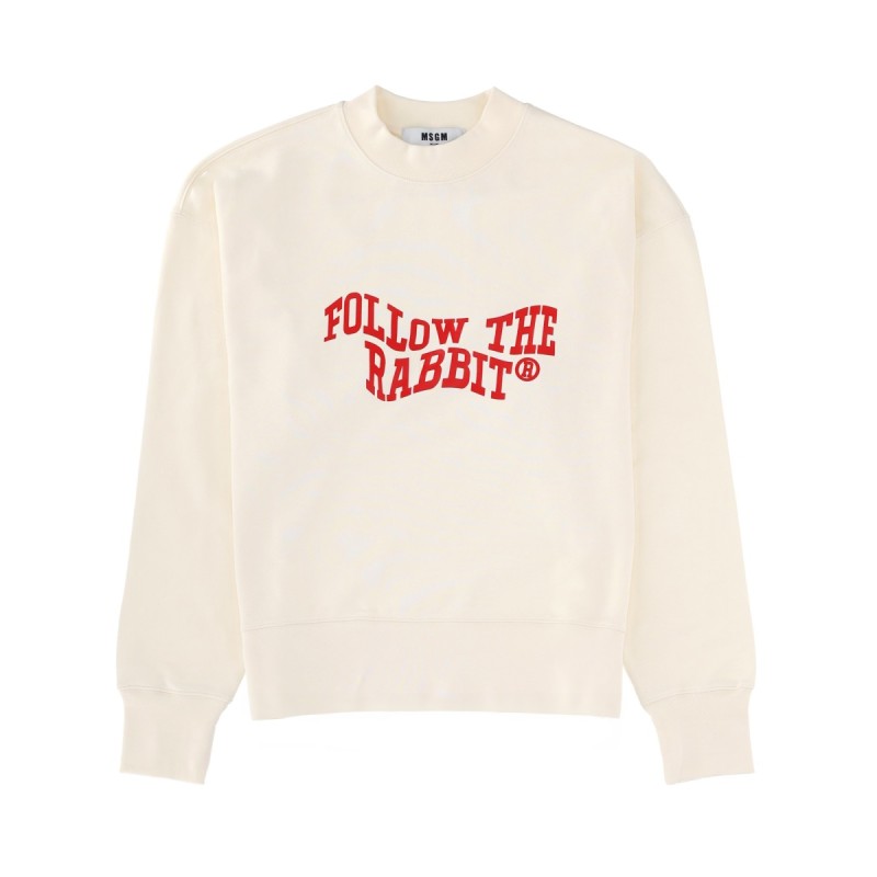 "FOLLOW THE RABBIT" SWEATSHIRT