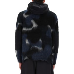 ZIPPER HOODED SWEATER