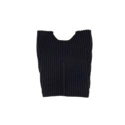 WOOL NECK WARMER WITH ZIPPER