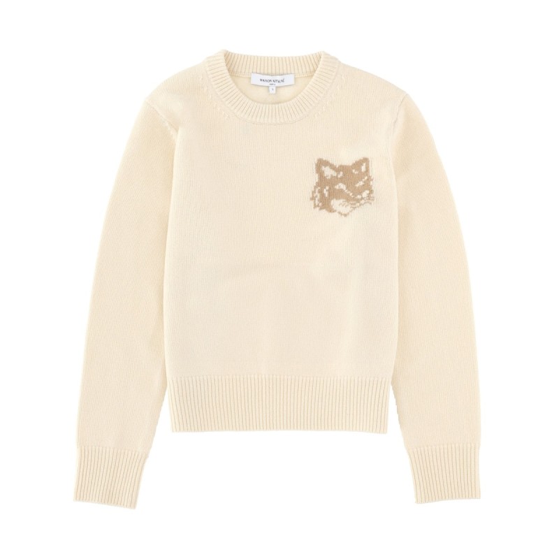 "FOX HEAD" SWEATER
