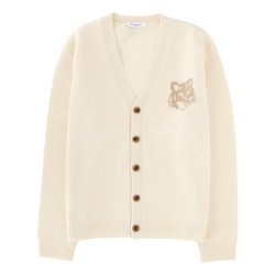 "FOX HEAD" CARDIGAN