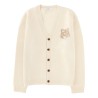 "FOX HEAD" CARDIGAN