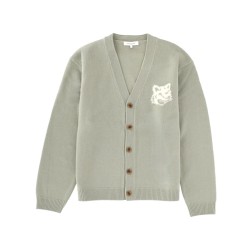 "FOX HEAD" CARDIGAN