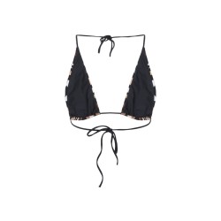 "MARBLE" PRINT BIKINI TOP