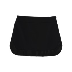 WOOL MINISKIRT