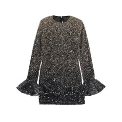 MINI DRESS WITH SEQUINS