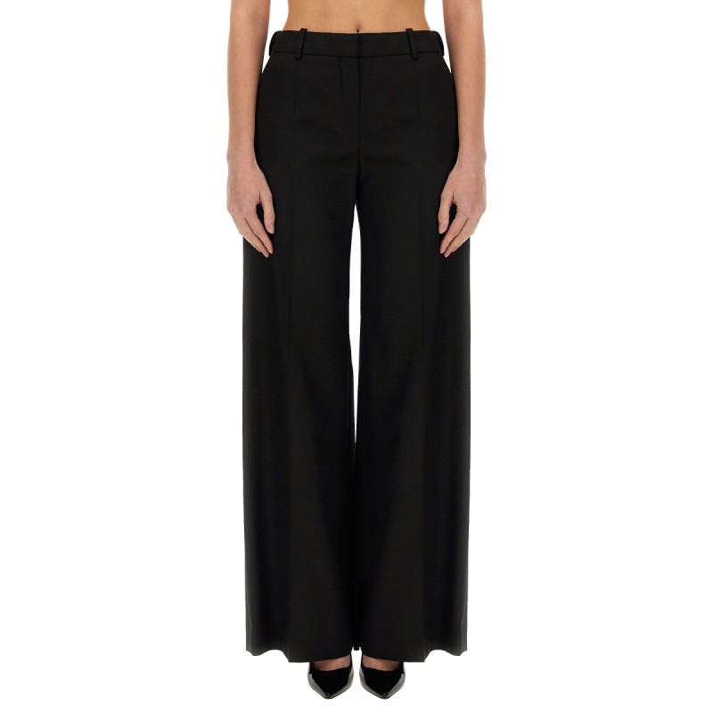 WIDE GABARDINE PANTS