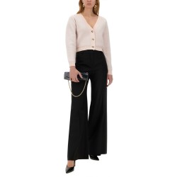 WIDE GABARDINE PANTS