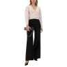 WIDE GABARDINE PANTS